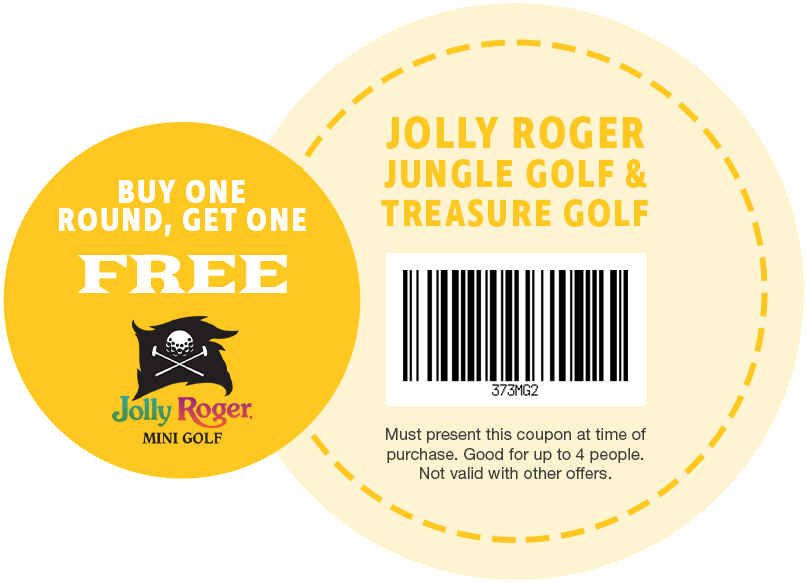 Buy One Round, Get One FREE at Jolly Roger Mini Golf