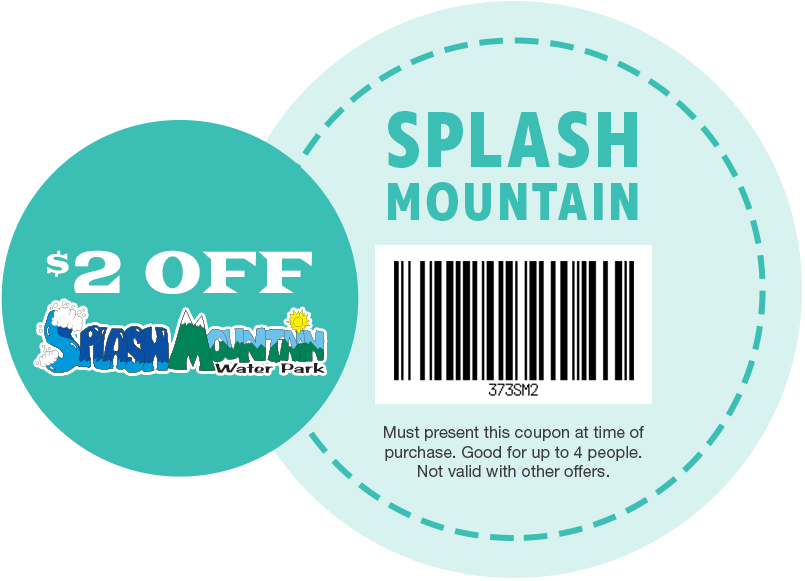 $2 OFF Splash Mountain Water Park