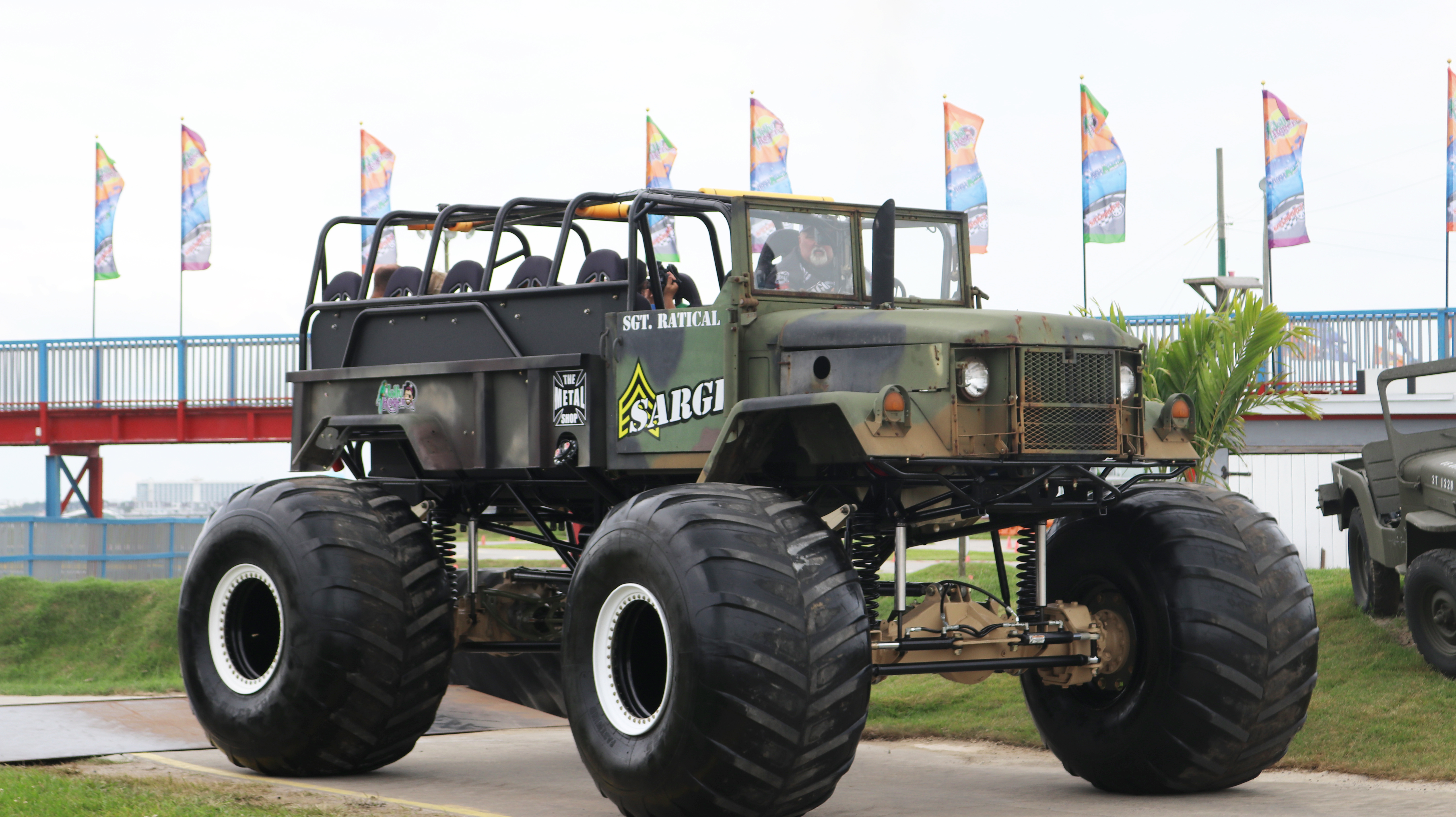 Monster Truck attraction at Jolly Roger Speedworld