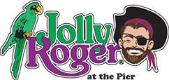 Jolly Roget at the Pier Logo